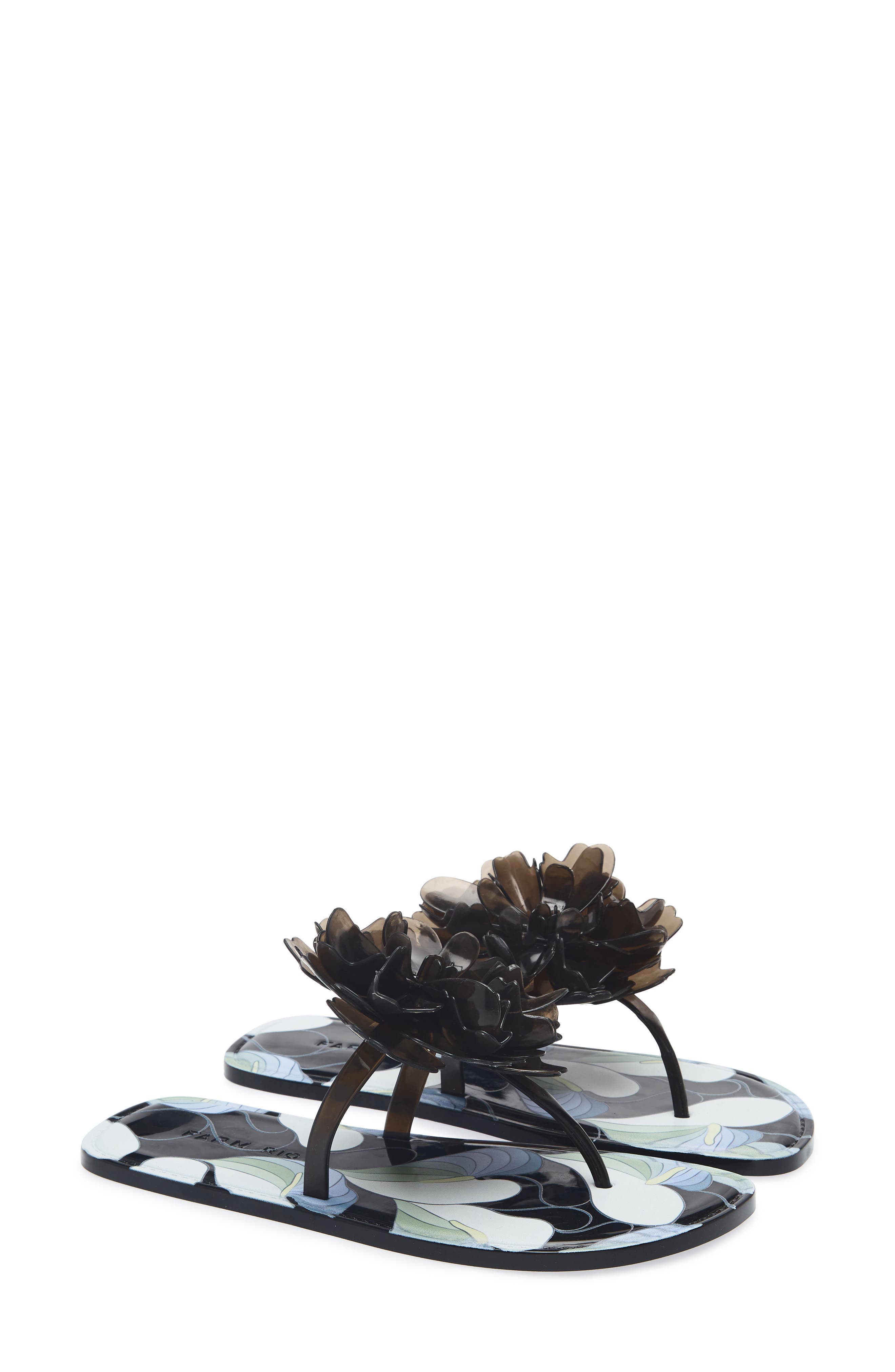 FARM Rio Flower Jelly Flip Flop, Main, color, Est Lovely Atrhurium Pb