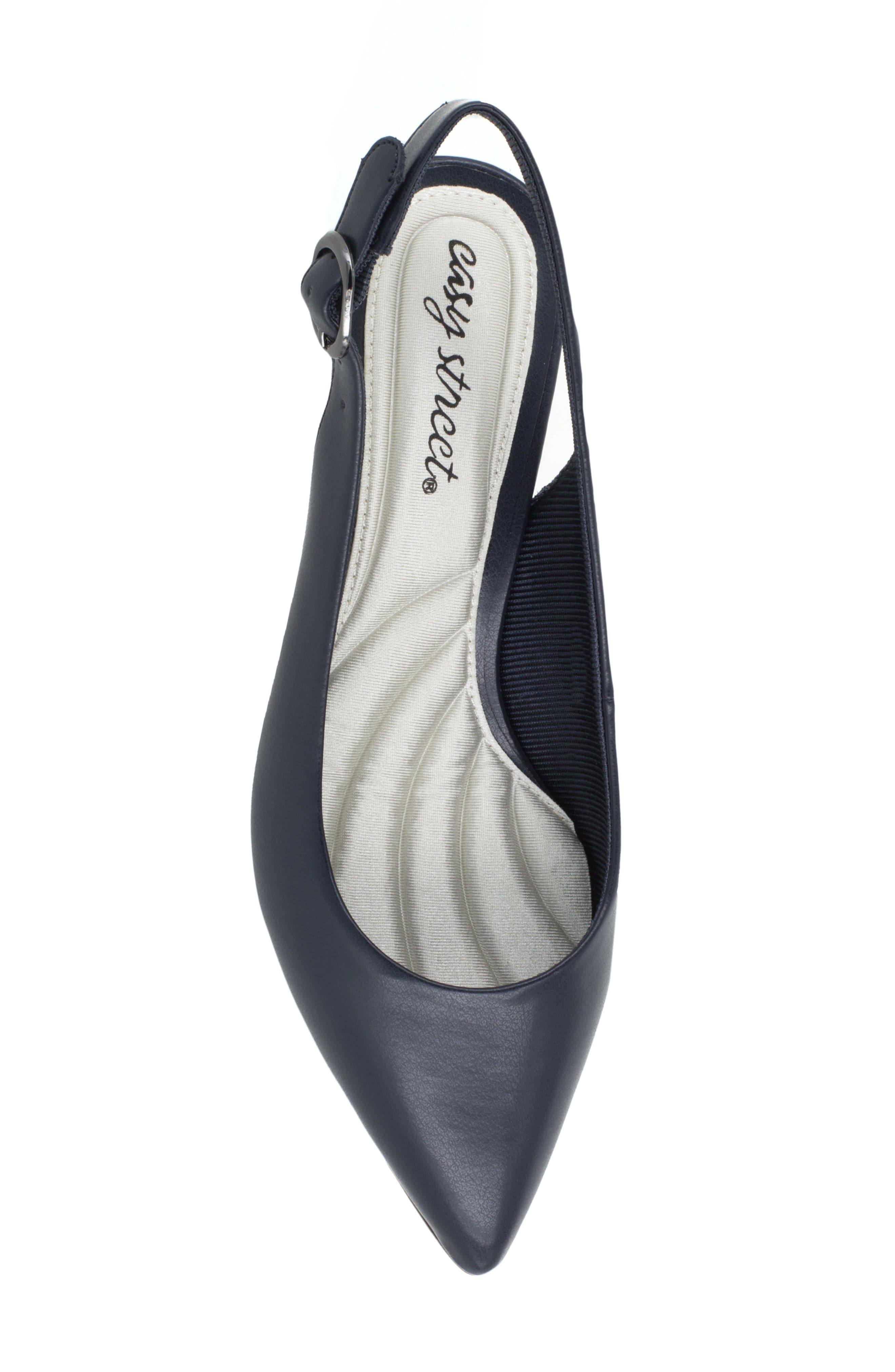 Faye Slingback Pump, Alternate, color, NAVY