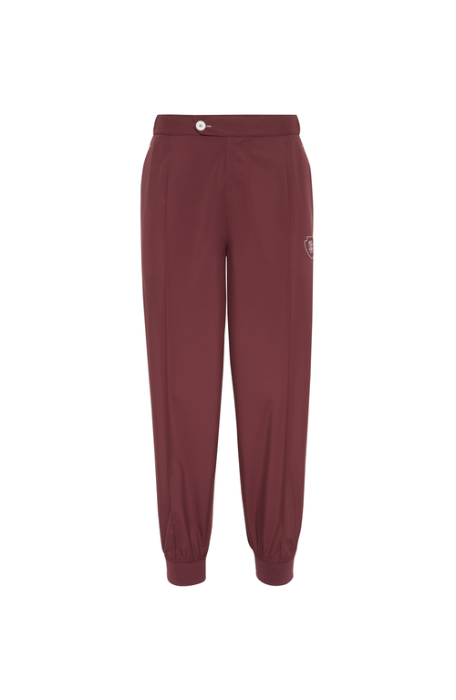 Brunello Cucinelli Logo-print Track Pants In Purple