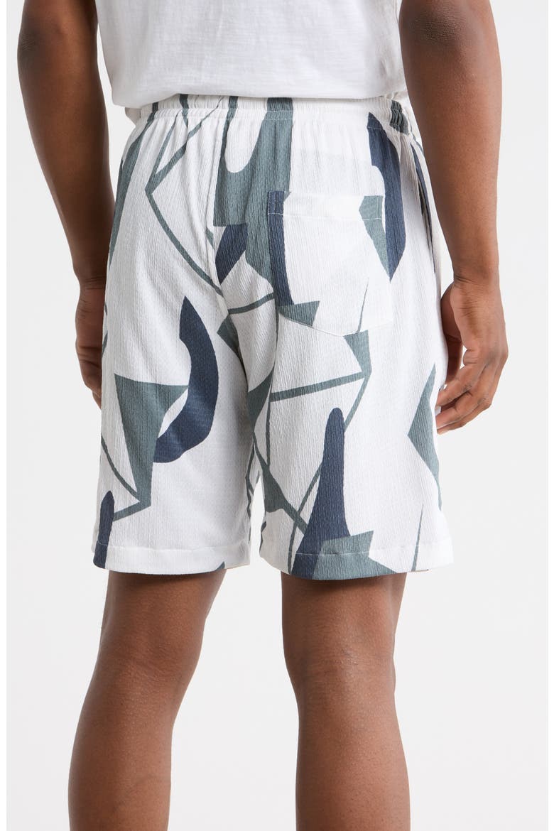 Drawstring Shorts, Alternate, color, WHITE