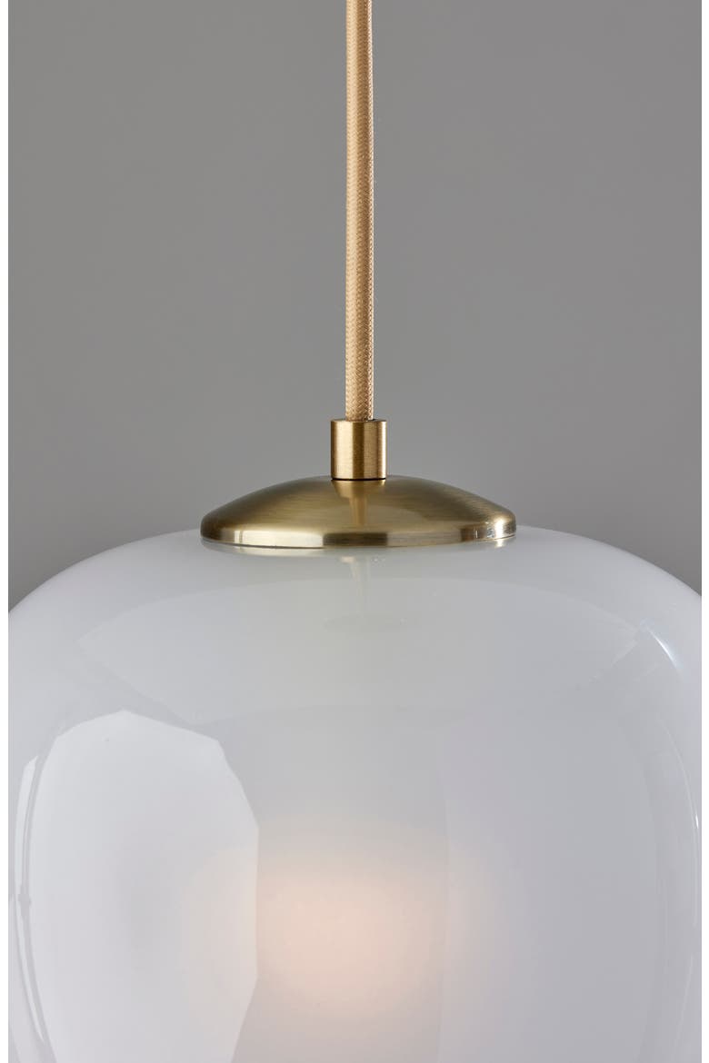 Magnolia Pendant Light, Alternate, color, ANTIQUE BRASS
