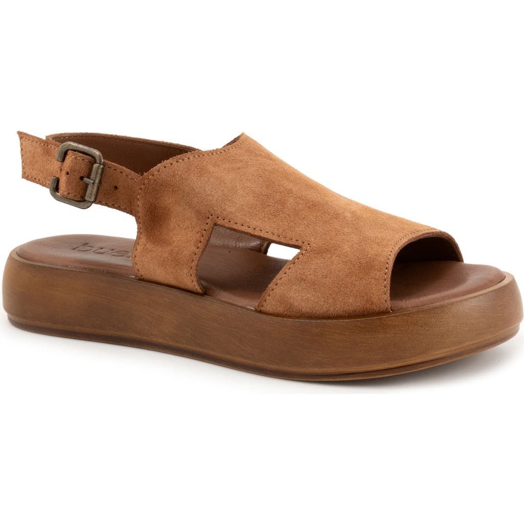 Bueno Jacob Slingback Sandal in Chestnut Suede at Nordstrom Rack, Size 39