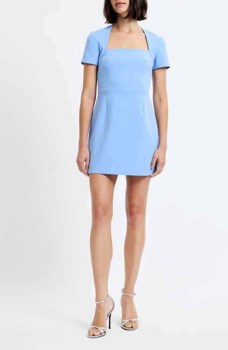 Whisper Square Neck Minidress