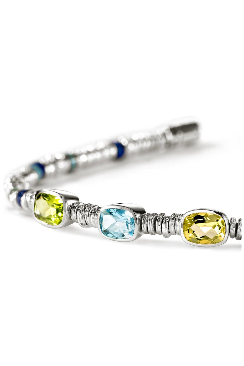 Heishi Bracelet, Alternate, color, PERIDOT