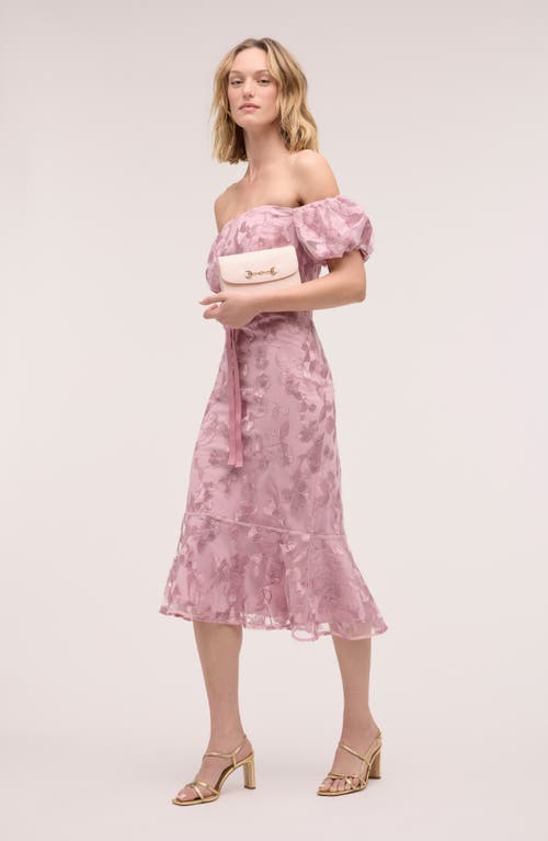 Sam Edelman Small Loraine Leather Box Crossbody Bag In Pink