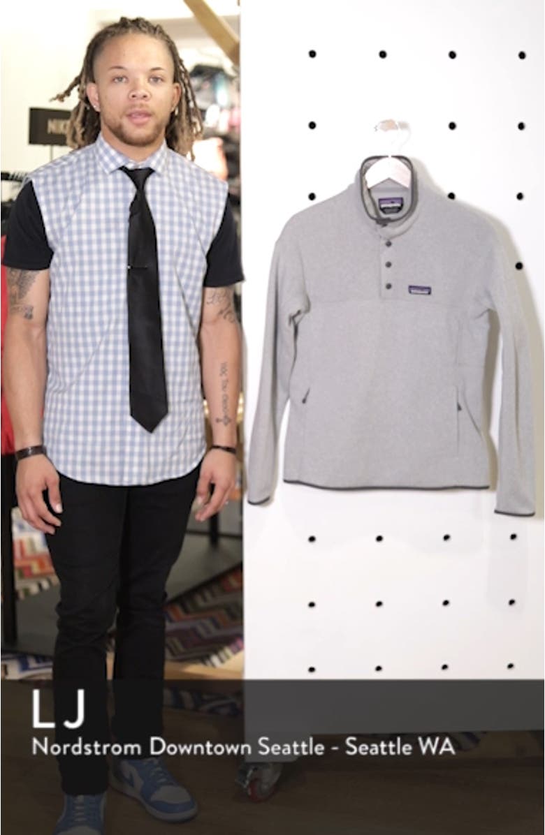 Lightweight Better Sweater<sup>®</sup> Marsupial Fleece Pullover, sales video thumbnail