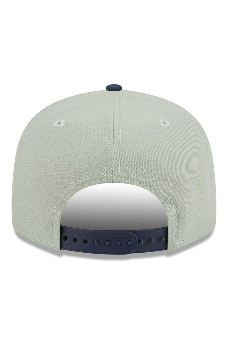 New Era Men's New Era Green/Navy Tennessee Titans 2-Tone Color Pack 9FIFTY Snapback Hat, Alternate, color, 