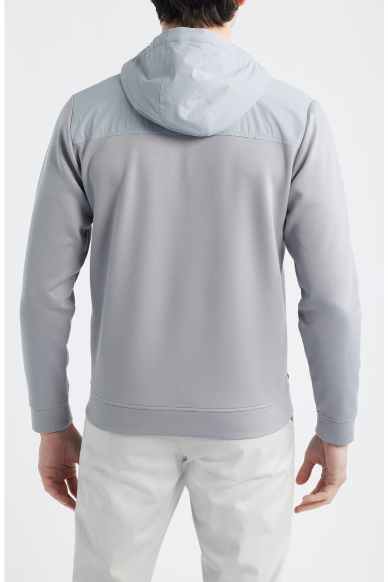Crown Crafted Winsome Hybrid Hooded Jacket, Alternate, color, GALE GREY