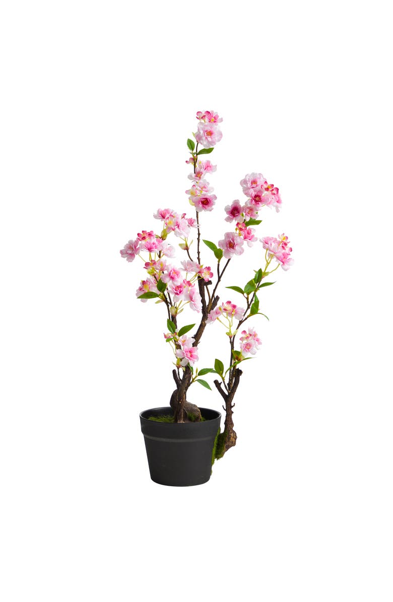 NEARLY NATURAL 2.5-ft Cherry Blossom Artificial Plant, Main, color, Pink