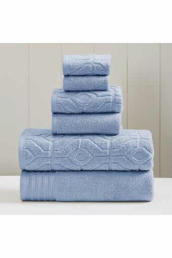 MODERN THREADS Soft Rib Quick Dry 6-Piece Towel Set