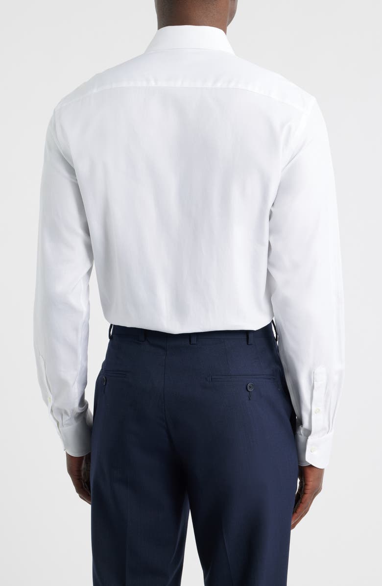 Canali Regular Fit Dress Shirt, Alternate, color, White