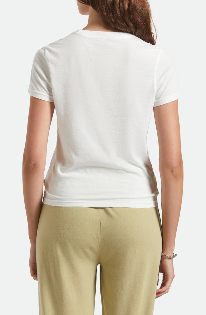 Brixton Chill Out Cotton Graphic T-Shirt, Alternate, color, Off White