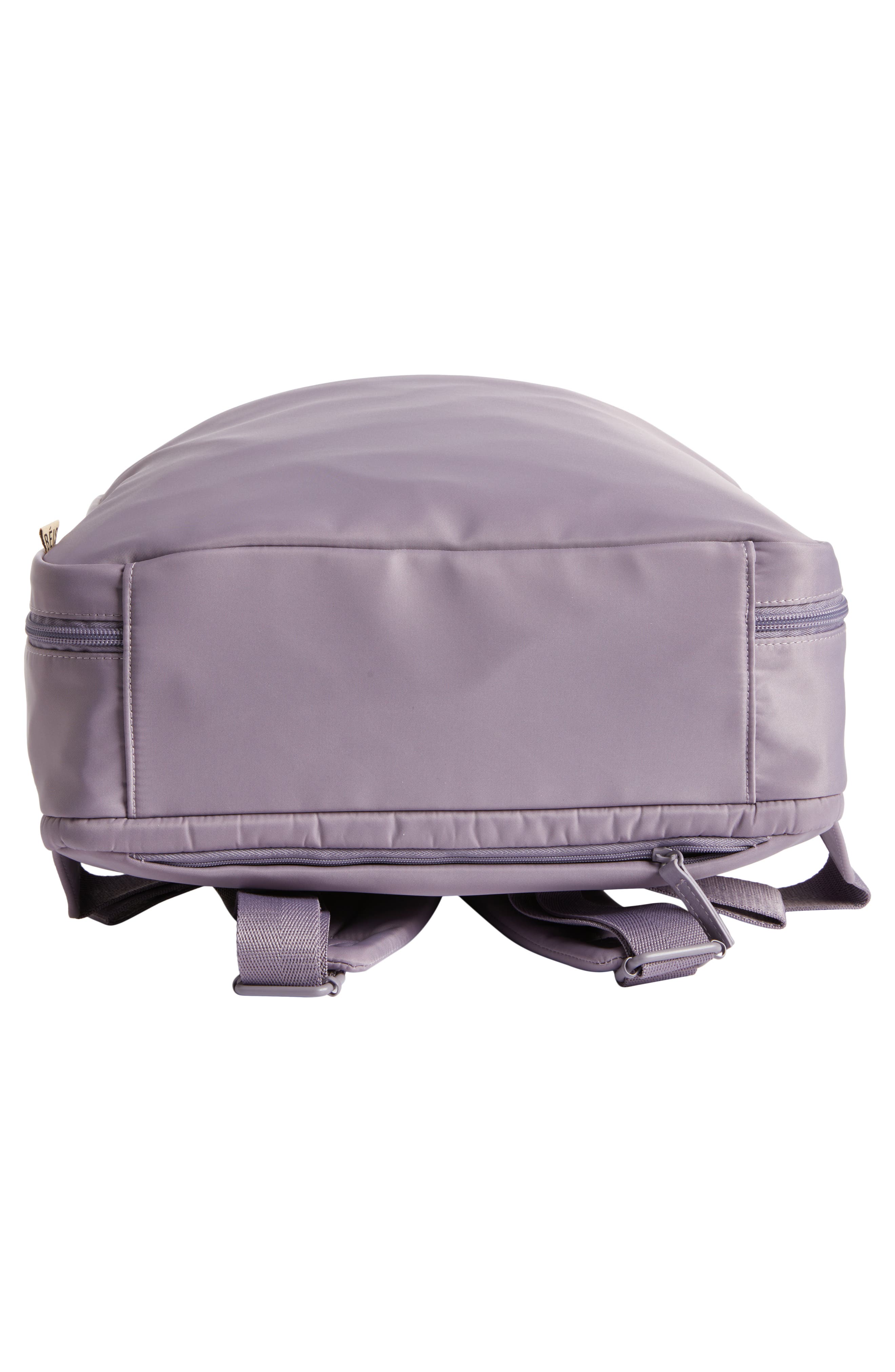 Béis The Commuter Backpack, Alternate, color, Lavender