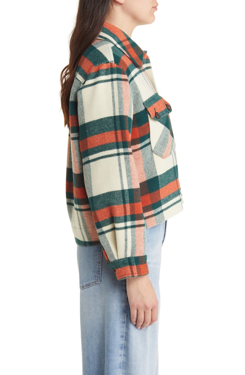THE GREAT. The Smith Plaid Jacket, Alternate, color, 