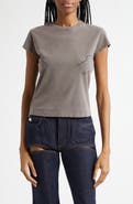 Jean Paul Gaultier Needle Embroidery Stretch Organic Cotton Baby Tee