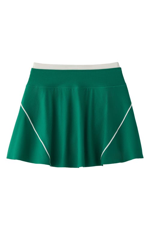 Rhone Doubletake Performance Skort In Emerald Green