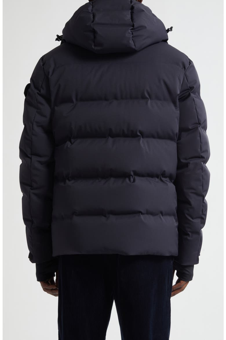 Montgetech Water Repellent Down Puffer Jacket, Alternate, color, NAVY BLUE