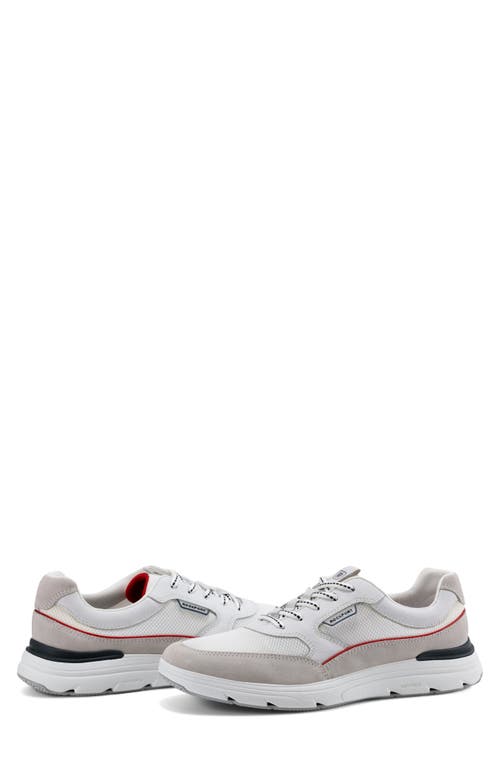 Rockport Seabrook Sneaker In Medium Blue/white
