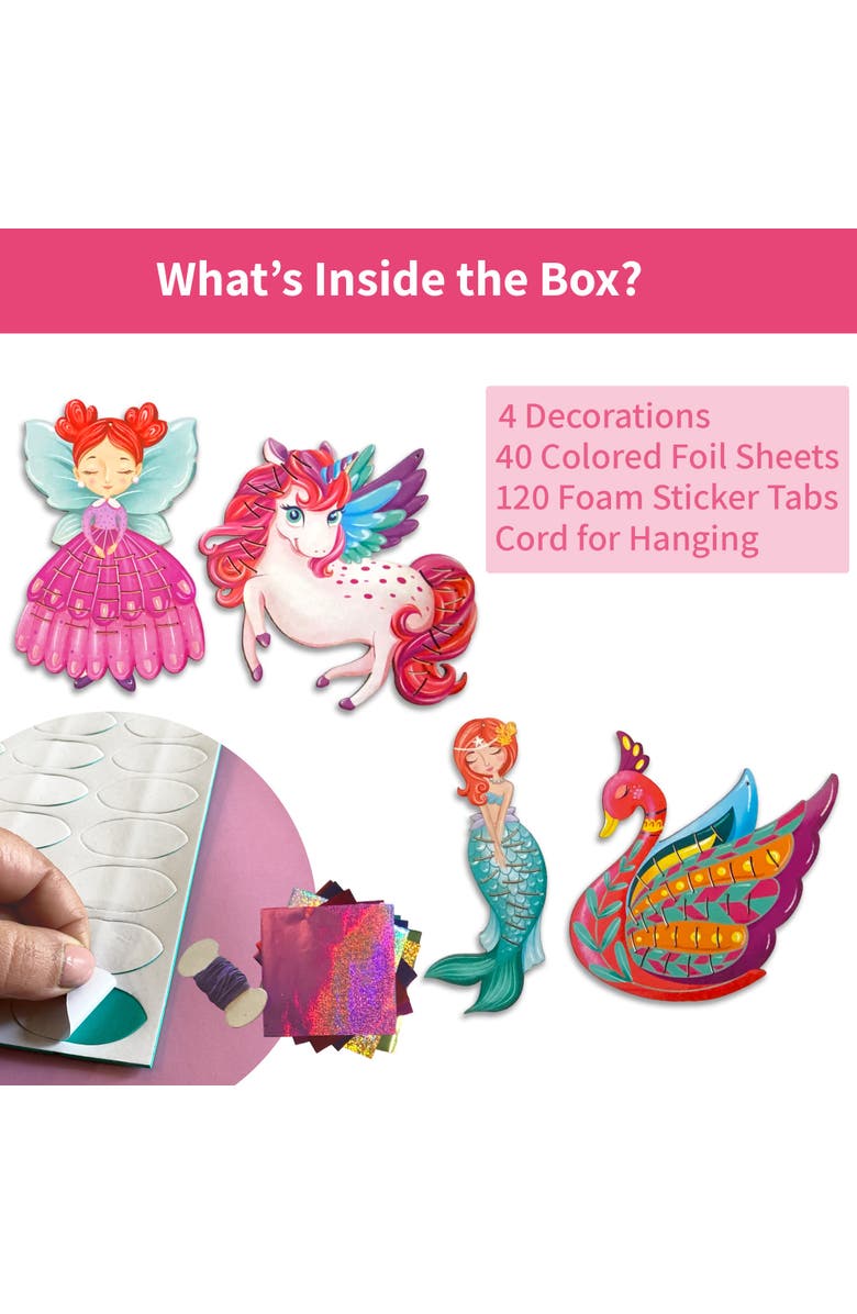 Chalk & Chuckles Foil Decorations-Magical Friends, Alternate, color, NO COLOR