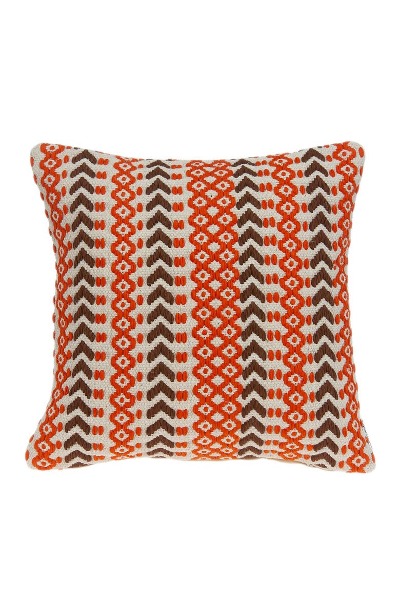 PARKLAND COLLECTION Larka Bohemian Pillow - 20" x 20" - Multi, Alternate, color,