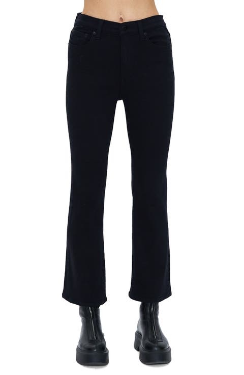 Lennon High Waist Ankle Bootcut Jeans
