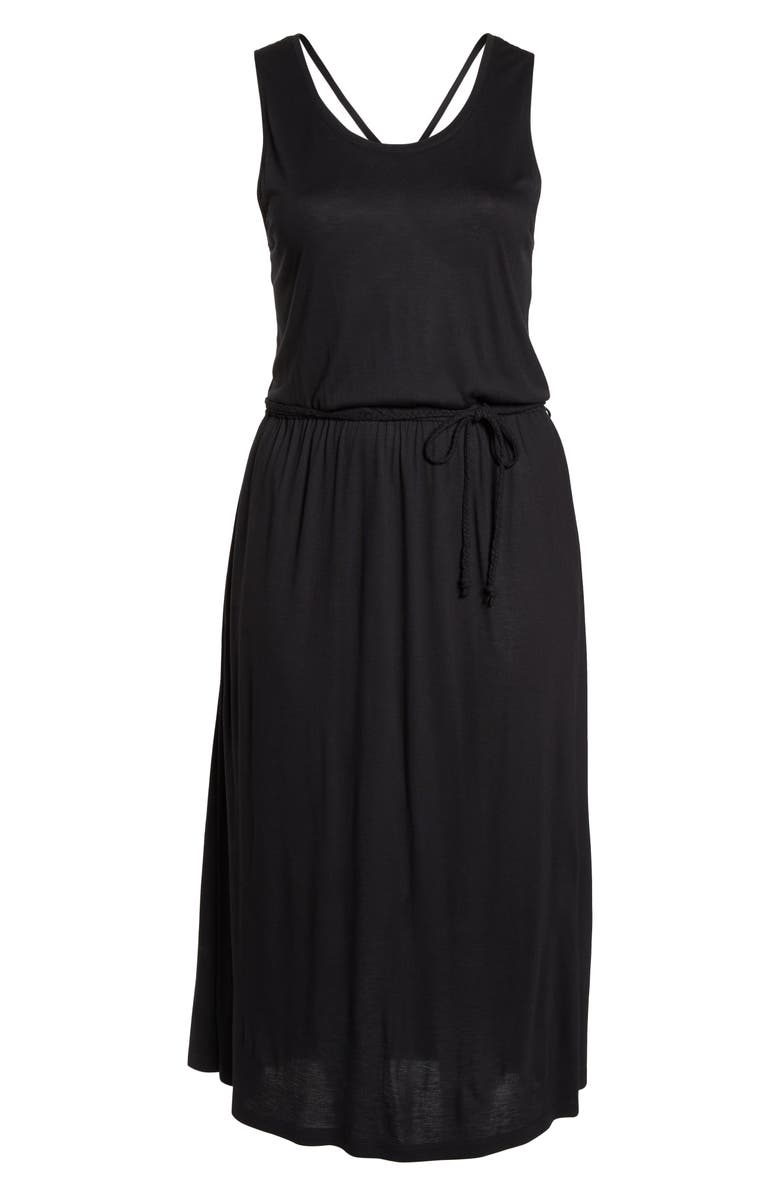 Sejour Strappy V-Back Maxi Dress, Alternate, color, 