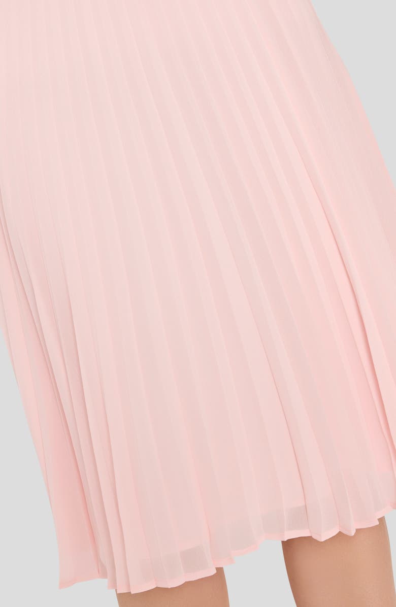 Tahari ASL Pleated Skirt, Alternate, color, Tea Rose