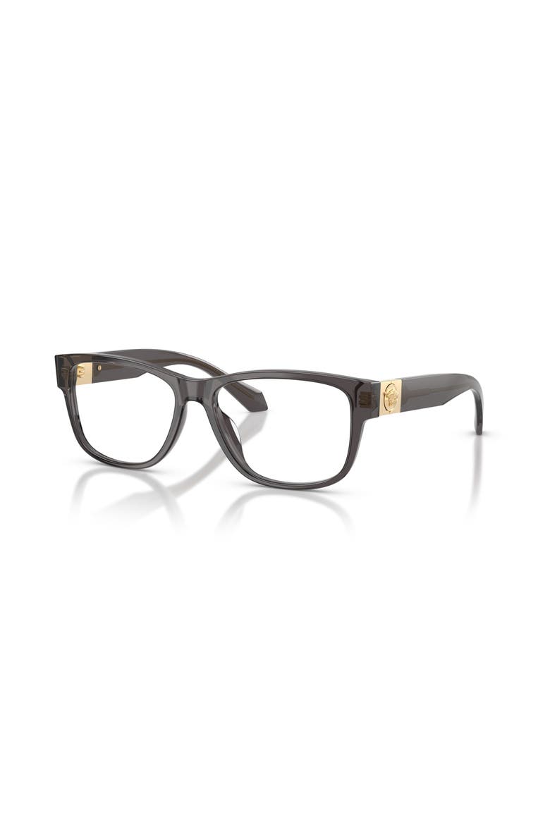 54mm Rectangle optical glasses, Main, color, Grey