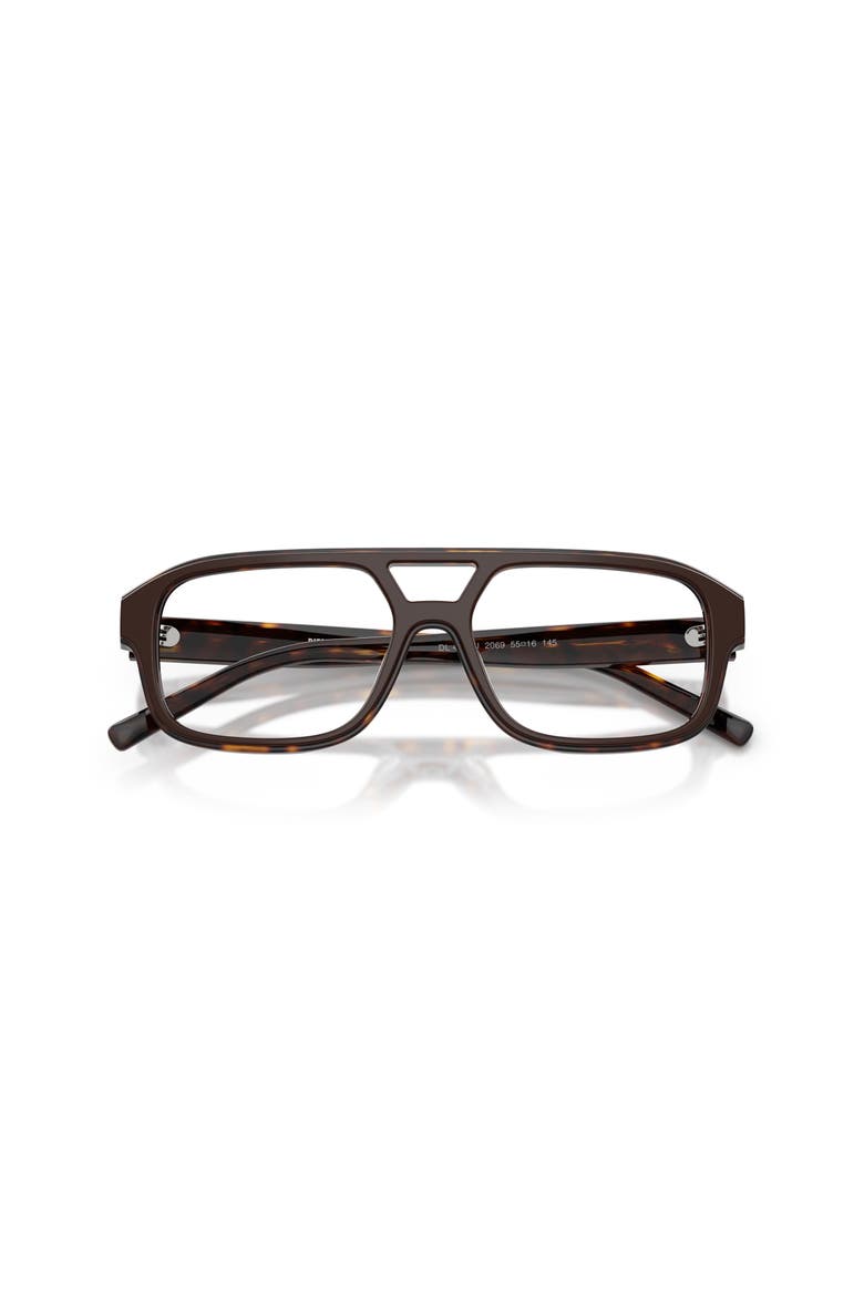 53mm Pilot optical glasses, Alternate, color, Brown