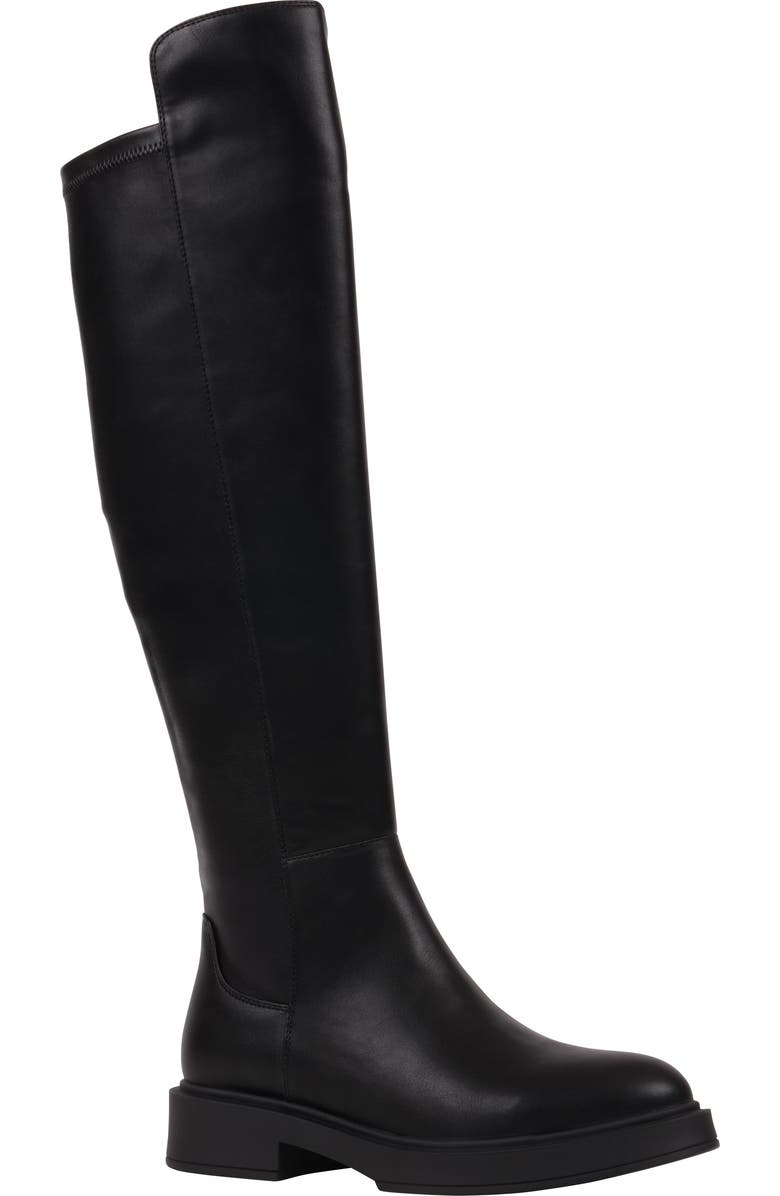 GOOD CHOICE NEW YORK Ayla Knee High Boot, Main, color, Black