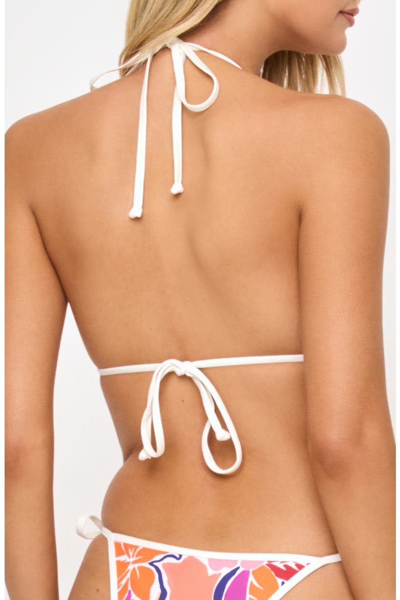 Triangle Bikini Top, Alternate, color, LOST IN THE BLOOMS