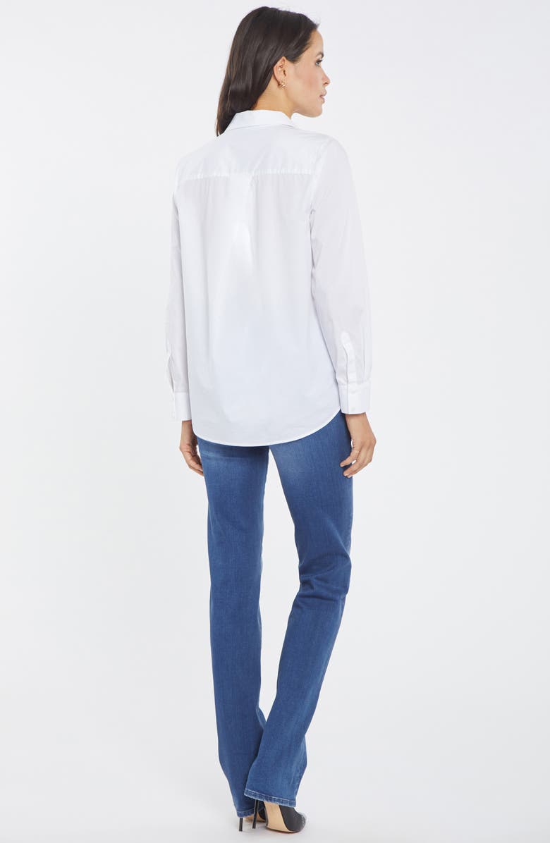 NYDJ Everyday Cotton Long Sleeve Button-Up Shirt, Alternate, color, 