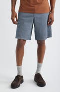 Les Deux Ryder Stripe Denim Shorts