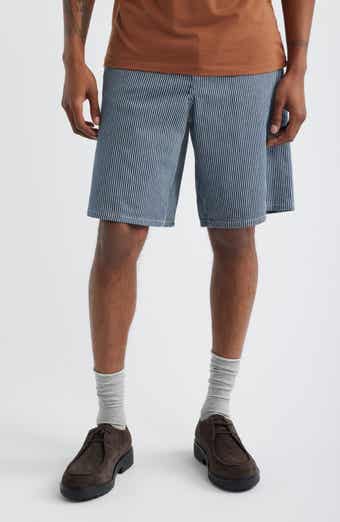 Ryder Stripe Denim Shorts