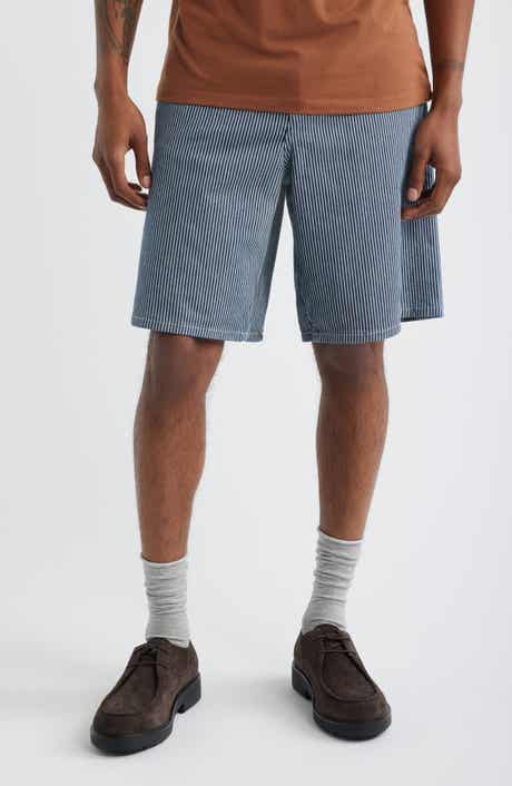 Ryder Stripe Denim Shorts