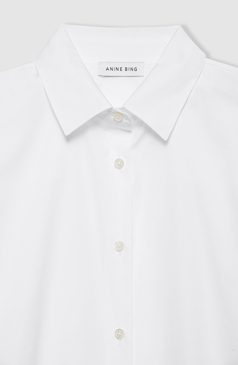ANINE BING Essie Shirt, Alternate, color, White