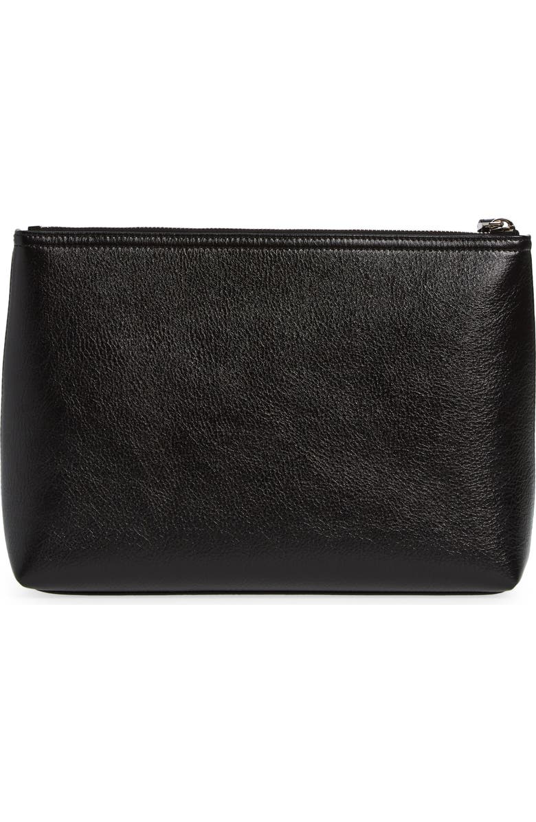 Givenchy Voyou Leather Travel Pouch, Alternate, color,