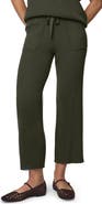 Splendid Georgie Rib Wide Leg Crop Pants