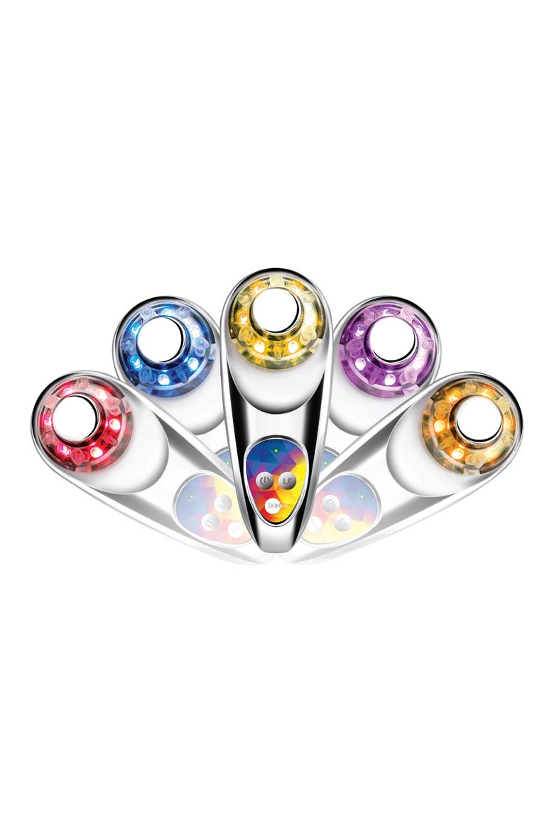 Skin Inc. Rechargeable Optimizer Voyage Chrome Tri-Light++ LED Chromotherapy Treatment, Main, color, NO COLOR