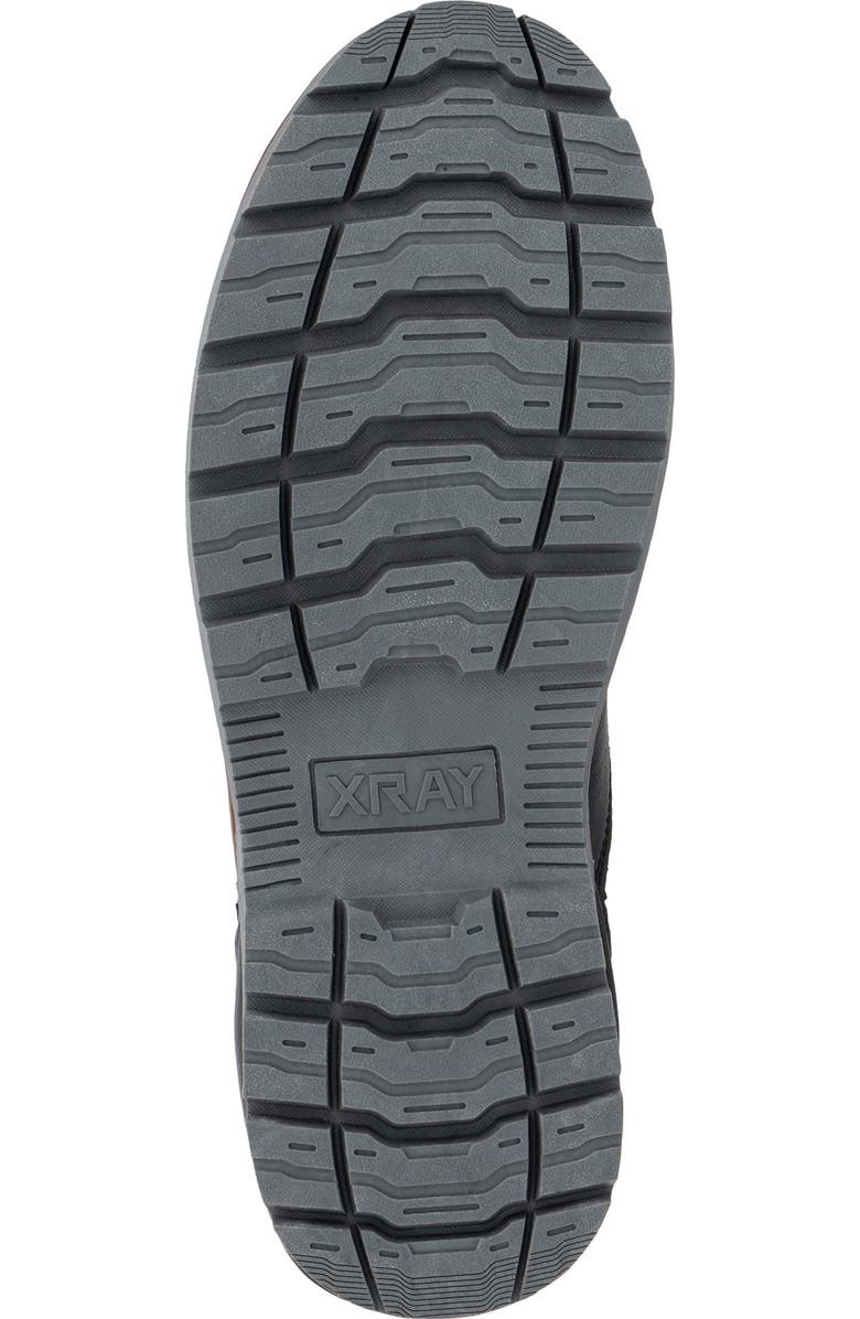 XRAY Black Star Lace-Up Work Boot, Alternate, color,