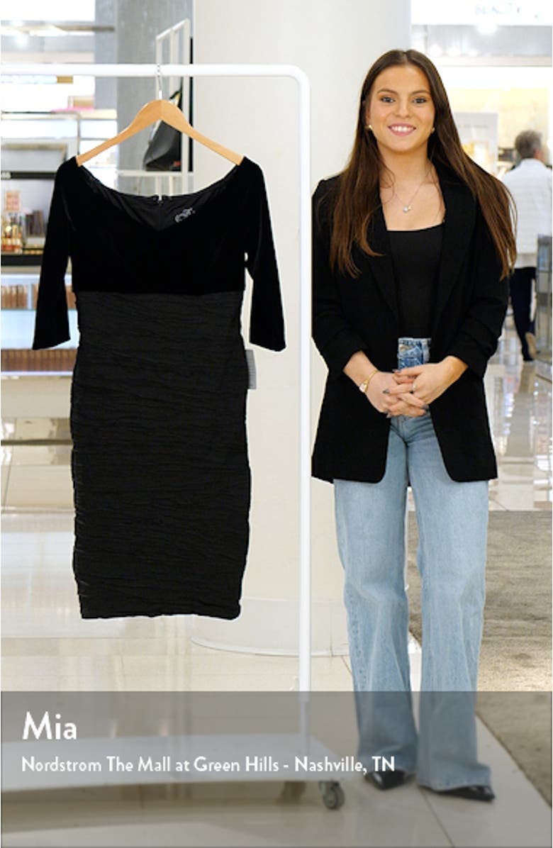 Off the Shoulder Empire Waist Dress, sales video thumbnail