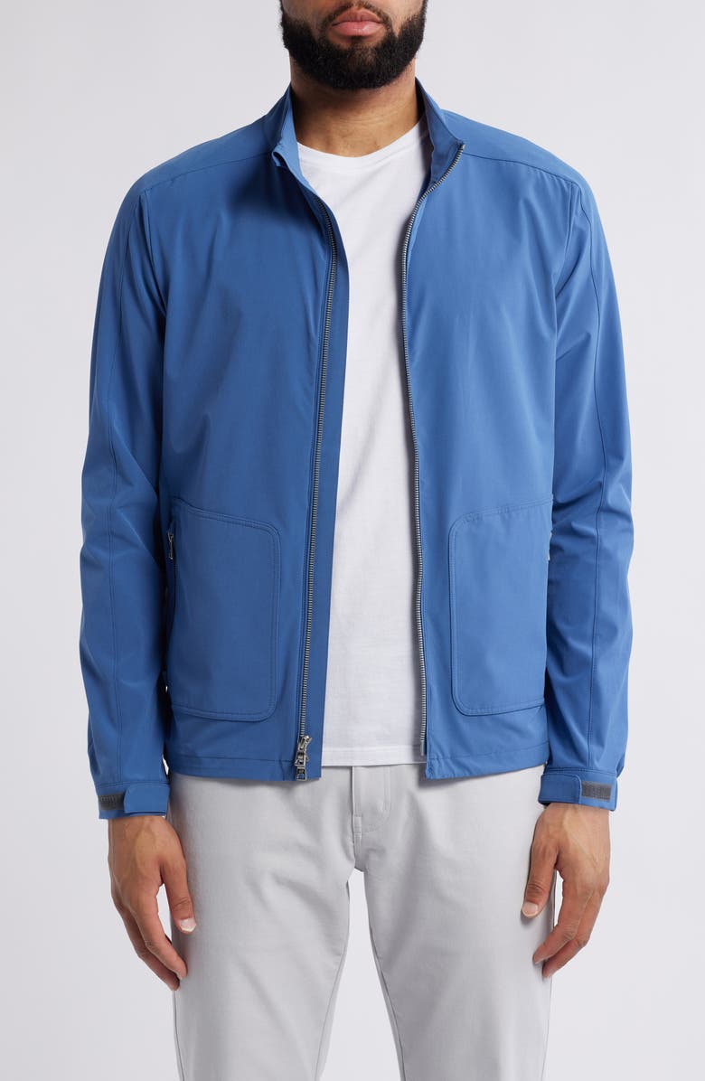 Peter Millar Crown Craft Contour Jacket, Main, color, Ocean Blue