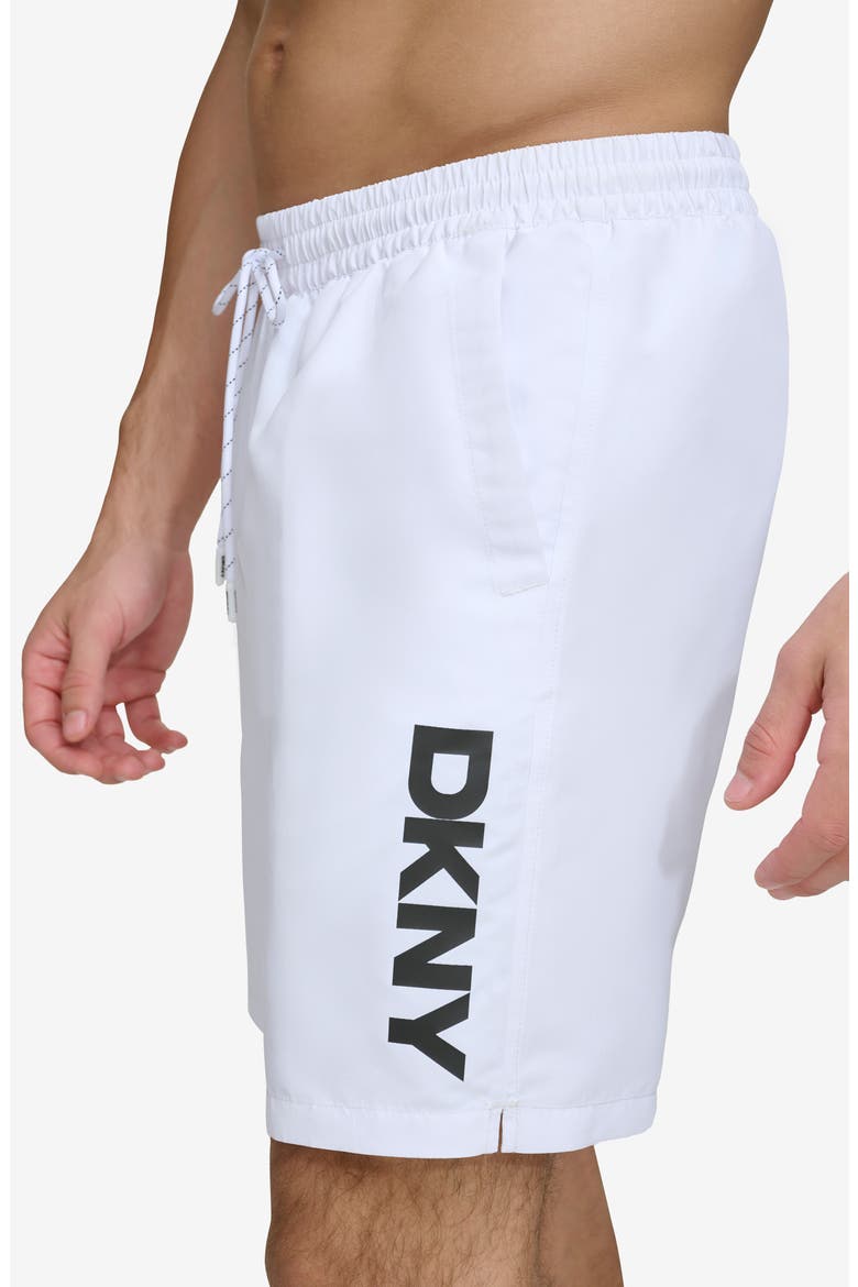 Core Volley Swim Trunks, Alternate, color, WHITE