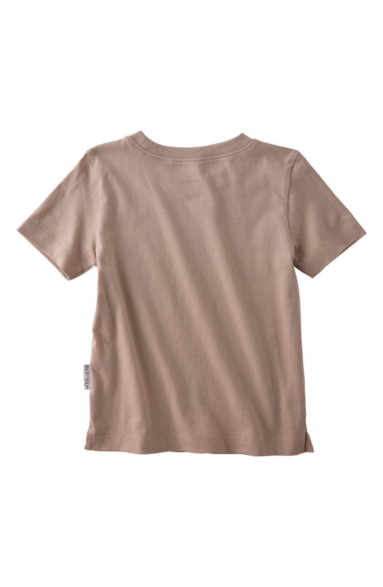 BUTTERBLU Taylor Organic Cotton T-Shirt, Alternate, color, Stone Natural Rainbow