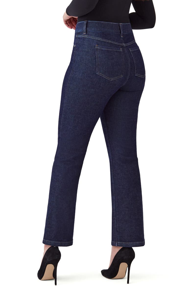 SPANX<sup>®</sup> Crop Kick Flare Pull-On Jeans, Alternate, color, 