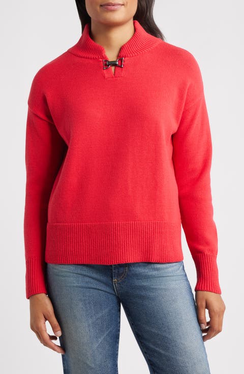 Cozy Riding Cotton Blend Sweater