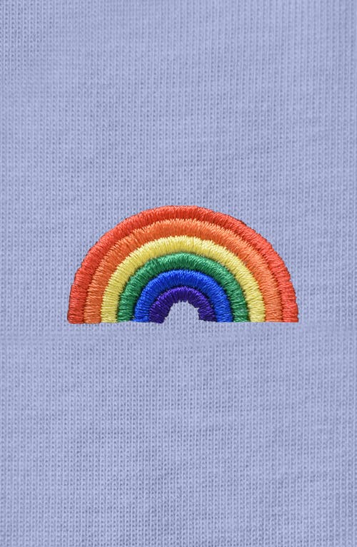 Dalix Womens Rainbow Jersey Relaxed Tee