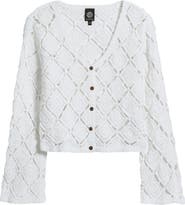 Bobeau Crochet Cardigan