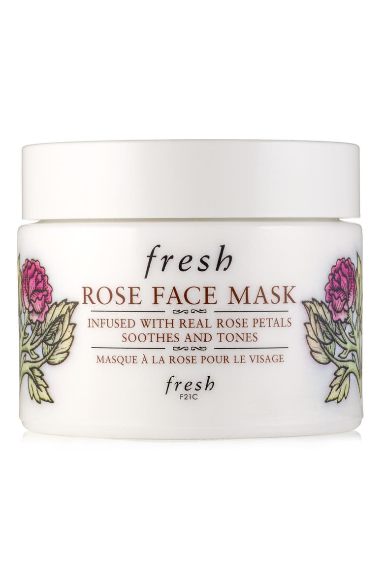 Rose Face Mask (Limited Edition) (Nordstrom Exclusive), Main, color, NO COLOR
