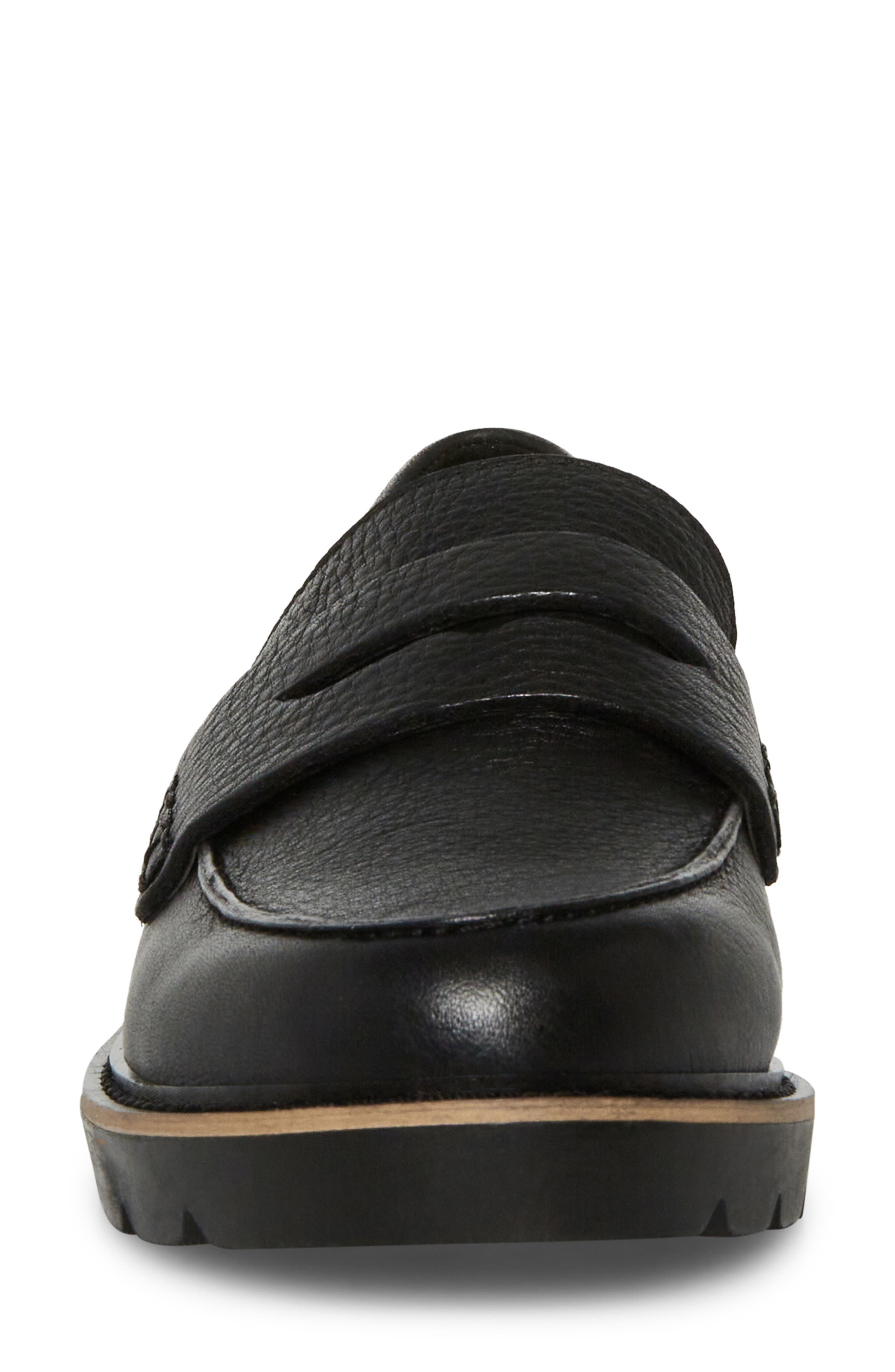Blondo Peyton Waterproof Loafer, Alternate, color, Black Leather